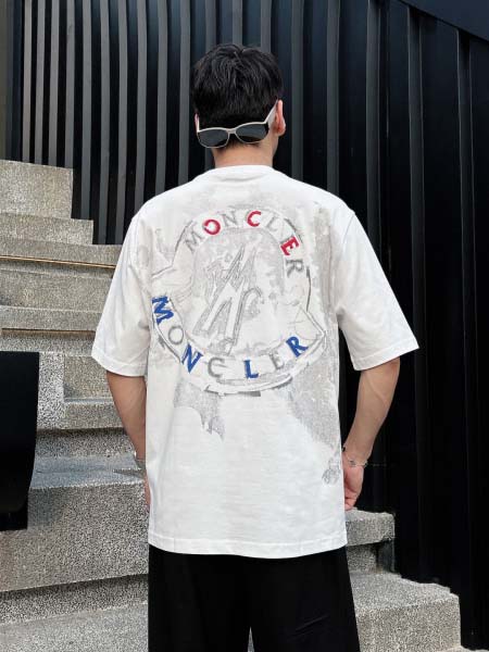 2025年6月30日入荷新作Moncler半袖Tシャツ 高级品超厳選★入手困難/誕生日プレゼント/MF工場