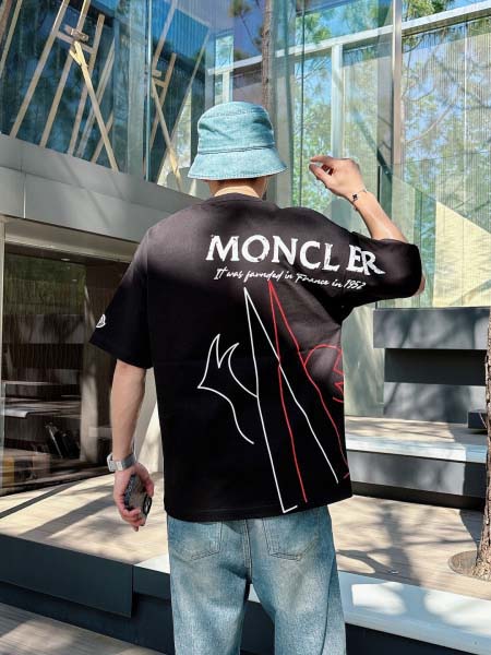 2025年6月30日入荷新作Moncler半袖Tシャツ 高级品超厳選★入手困難/誕生日プレゼント/MF工場