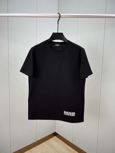 2025年6月2日入荷新作BALMAIN半袖 Tシャツ高級品...