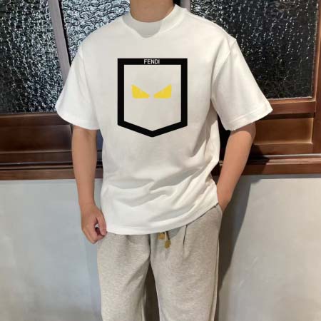 2025年6月6日入荷新作FENDI半袖 Tシャツ誕生日プレ...