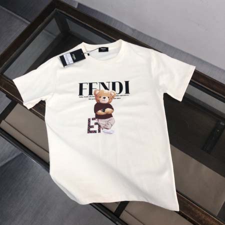 2025年6月6日入荷新作FENDI半袖 Tシャツ誕生日プレ...