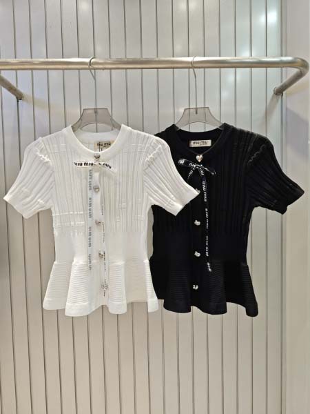 2025年6月9日入荷春夏新作Miumiuニット ファッショ...