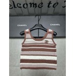 2025年6月9日入荷春夏新作Chanelニット タンクトップファッション/誕生日プレゼント/贈り物 can工場