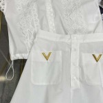 2025年6月16日入荷春夏新作VALENTINOセット上下ファッション/誕生日プレゼント/贈り物 can工場