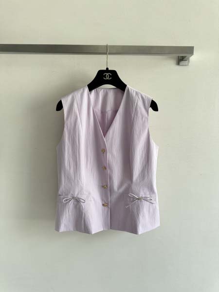2025年6月16日入荷春夏新作Chanelタンクトップファ...