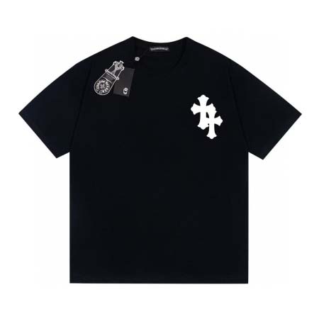 2025年6月19日入荷新作Chrome hearts 半袖 Tシャツ★人気商品★/ファッションの流行/贈り物/HJ工場S-XL
