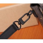 2025年6月26日入荷Louis Vuitton バッグ S-Lock Vertical Wearable Monogram Macassar S-lock :M81522:12CMx19CMx7CM 高品質人気の新作/誕生日プレゼント/
