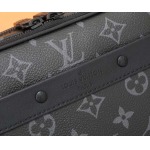 2025年6月26日入荷Louis Vuitton バッグ  Alpha Monogram Eclipse Monogram Eclipse D :M46955:24CMx16CMx8CM 高品質人気の新作/誕生日プレゼント/SQ工場
