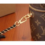 2025年6月26日入荷Louis Vuitton バッグVanity Chain Pouch Monogram LV Monogram :M47128:19CMx13CMx11CM 高品質人気の新作/誕生日プレゼント/SQ工場