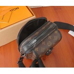 2025年6月26日入荷Louis Vuitton バッグQuest Monogram Macassar :M46973:18CMx18CMx10CM 高品質人気の新作/誕生日プレゼント/SQ工場