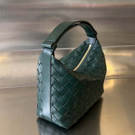 2025年7月7日入荷新作 Bottega VenetaWallace   754443  intrecciato bottega   SIZE:22x13x9.5極品/正規品同様/人気/革/バッグ/AJ工場