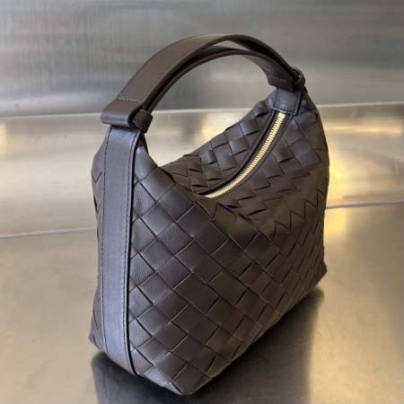 2025年7月7日入荷新作 Bottega VenetaWallace   754443  intrecciato bottega   SIZE:22x13x9.5極品/正規品同様/人気/革/バッグ/AJ工場