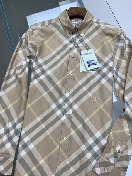 2025年7月16日入荷新作Burberry長袖 シャツ 高级品/ビジネス/入手困難/誕生日プレゼント/COLO工場S-XXL