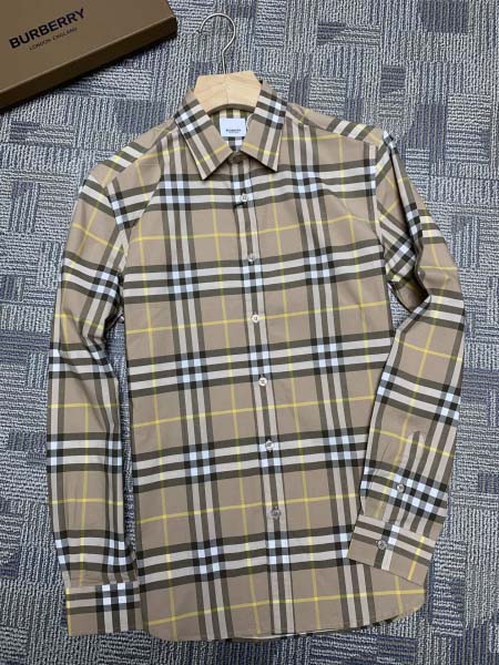2025年7月16日入荷新作Burberry長袖 シャツ 高级品/ビジネス/入手困難/誕生日プレゼント/COLO工場S-XXL