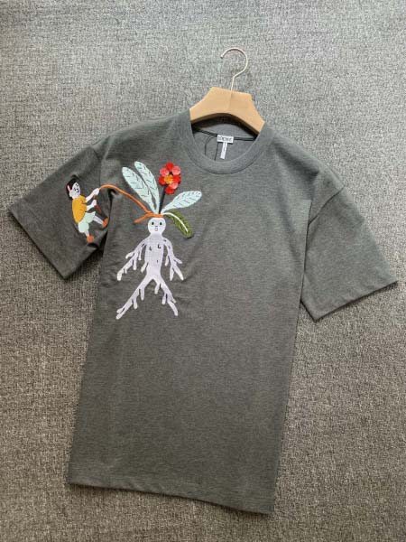 2025年7月16日入荷新作Loewe半袖Tシャツ 高级品/ビジネス/入手困難/誕生日プレゼント/COLO工場S-XXL