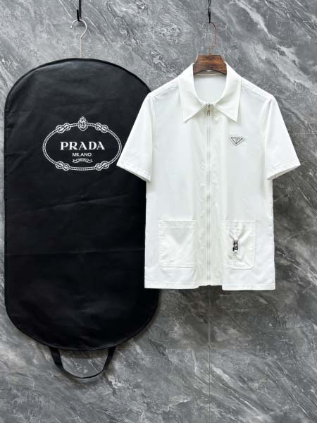 2025年7月2日入荷新作Prada春夏ジャケット 高级品超厳選★入手困難/誕生日プレゼント/MF工場