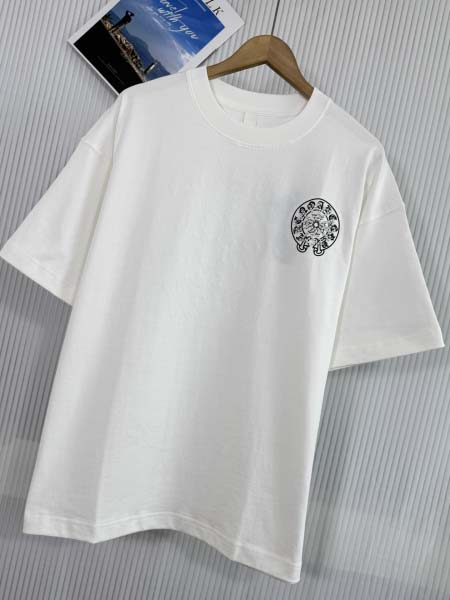 2025年8月4日入荷新作Chrome Hearts半袖 tシャツ人気商品/DW工場