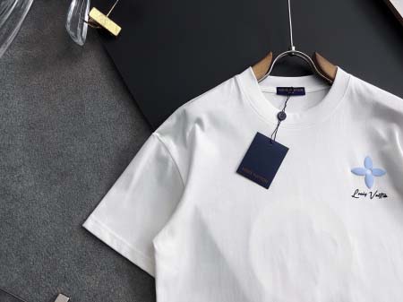2025年9月3日入荷 新作Louis Vuitton半袖 tシャツ高級なプレゼント/誕生日プレゼント/高品質/メンツ/記念品/ wenzhou工場
