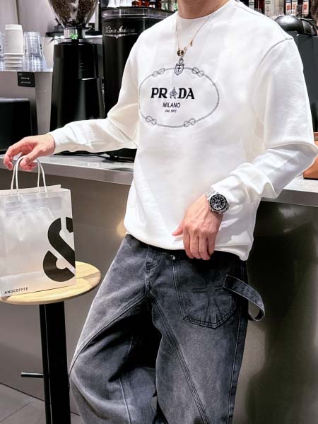 2025年9月9日入荷新作Pradaスウェット高品質人気商品/誕生日プレゼント/FF工場