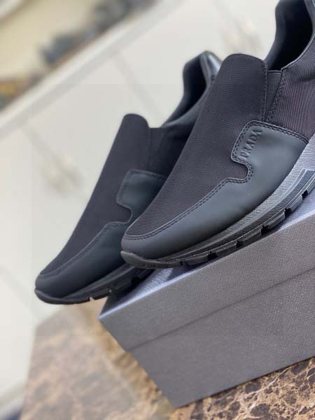 2025年9月17日入荷新品Pradaカジュアルシューズ/スニーカー｜メンズ靴人気本革製ギフト/誕生日/XG工場