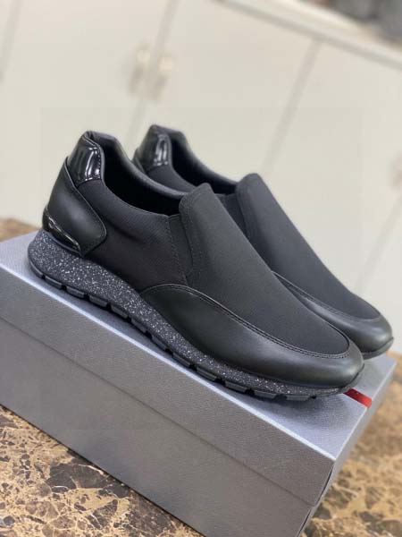 2025年9月17日入荷新品Pradaカジュアルシューズ/スニーカー｜メンズ靴人気本革製ギフト/誕生日/XG工場