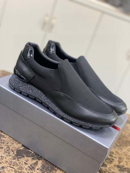 2025年9月17日入荷新品Pradaカジュアルシューズ/スニーカー｜メンズ靴人気本革製ギフト/誕生日/XG工場