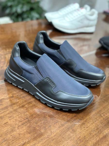 2025年9月17日入荷新品Pradaカジュアルシューズ/スニーカー｜メンズ靴人気本革製ギフト/誕生日/XG工場