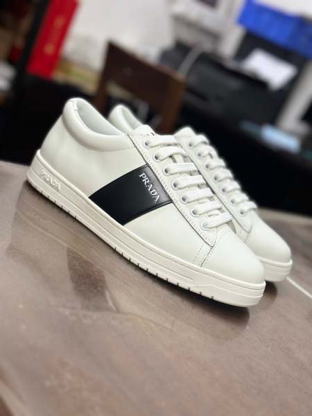 2025年9月17日入荷新品Pradaカジュアルシューズ/スニーカー｜メンズ靴人気本革製ギフト/誕生日/XG工場