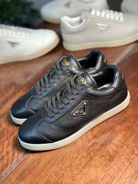 2025年9月17日入荷新品Pradaカジュアルシューズ/スニーカー｜メンズ靴人気本革製ギフト/誕生日/XG工場