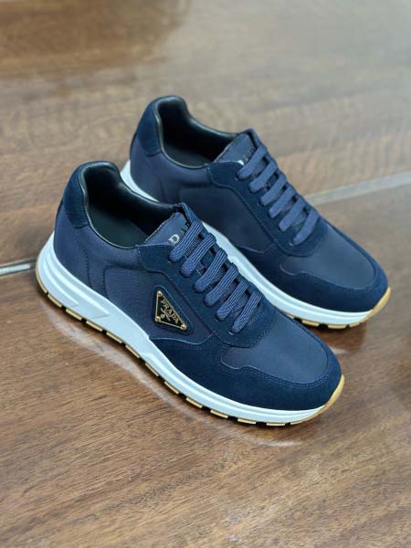 2025年9月17日入荷新品Pradaカジュアルシューズ/スニーカー｜メンズ靴人気本革製ギフト/誕生日/XG工場