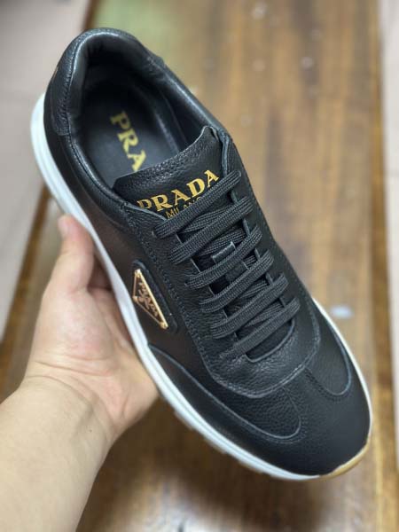 2025年9月17日入荷新品Pradaカジュアルシューズ/スニーカー｜メンズ靴人気本革製ギフト/誕生日/XG工場