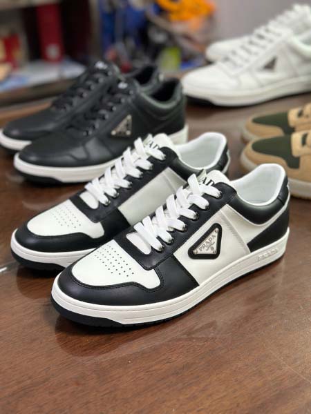 2025年9月17日入荷新品Pradaカジュアルシューズ/スニーカー｜メンズ靴人気本革製ギフト/誕生日/XG工場