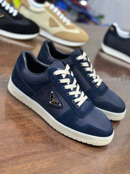 2025年9月17日入荷新品Pradaカジュアルシューズ/スニーカー｜メンズ靴人気本革製ギフト/誕生日/XG工場