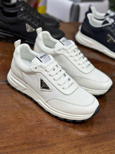 2025年9月17日入荷新品Pradaカジュアルシューズ/スニーカー｜メンズ靴人気本革製ギフト/誕生日/XG工場
