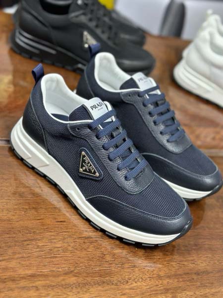 2025年9月17日入荷新品Pradaカジュアルシューズ/スニーカー｜メンズ靴人気本革製ギフト/誕生日/XG工場