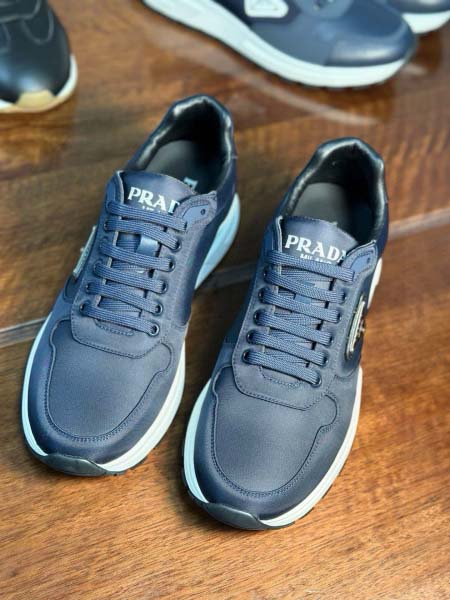 2025年9月17日入荷新品Pradaカジュアルシューズ/スニーカー｜メンズ靴人気本革製ギフト/誕生日/XG工場
