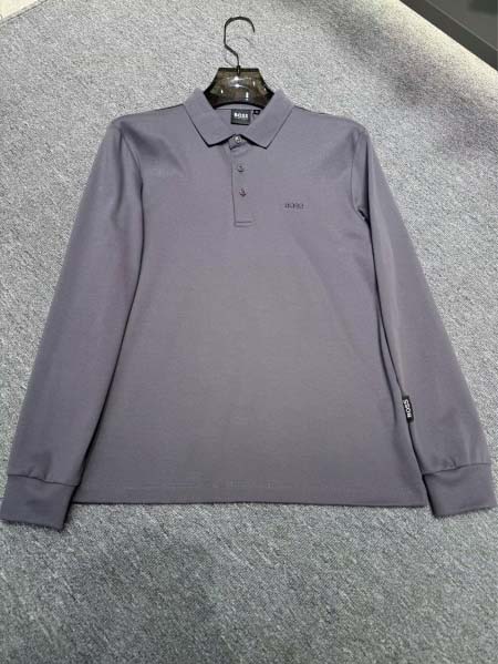 2025年9月23日入荷新作BOSS 長袖ポロ 秋物 冬物高品質人気商品/LM工場