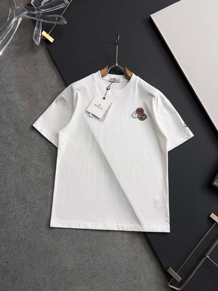 2025年9月3日入荷 新作Moncler半袖 tシャツ高級なプレゼント/誕生日プレゼント/高品質/メンツ/記念品/ wenzhou工場