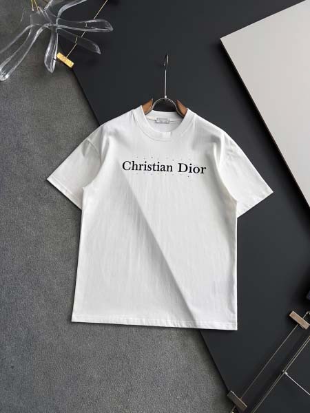 2025年9月3日入荷 新作Dior半袖 tシャツ高級なプレゼント/誕生日プレゼント/高品質/メンツ/記念品/ wenzhou工場