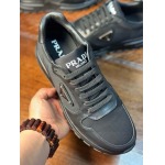 2025年9月17日入荷新品Pradaカジュアルシューズ/スニーカー｜メンズ靴人気本革製ギフト/誕生日/XG工場