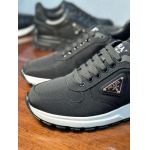 2025年9月17日入荷新品Pradaカジュアルシューズ/スニーカー｜メンズ靴人気本革製ギフト/誕生日/XG工場