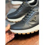 2025年9月17日入荷新品Pradaカジュアルシューズ/スニーカー｜メンズ靴人気本革製ギフト/誕生日/XG工場