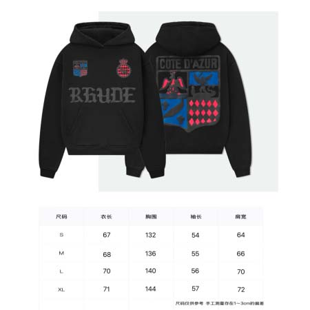 2025年10月24日秋冬入荷新作RHUDEパーカー人気商品...